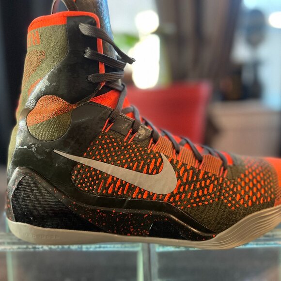 Nike Kobe 9 IX Elite “Strategy Sequoia” 2014 Men’s - Size 12 Vintage - Picture 7 of 12